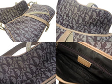 Load image into Gallery viewer, Christian Dior クリスチャンディオール ワンショルダーバッグ トロッター ダブルサドル ブラウン ガリアーノ期 美品 中古 4b001610