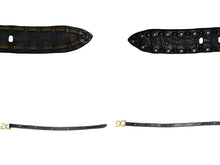 Load image into Gallery viewer, DOLCE&amp;GABBANA ドルチェ＆ガッバーナ ロゴバックルベルト レザー vintage ヴィンテージ ゴールド金具 美品 中古 4b001625
