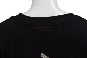 新品未使用 RAW x INTERBREED インターブリード IB Hardware HEMP WICK LS Tee 長袖 ブラック 刺繍 バックプリント サイズXL 中古 4b001627