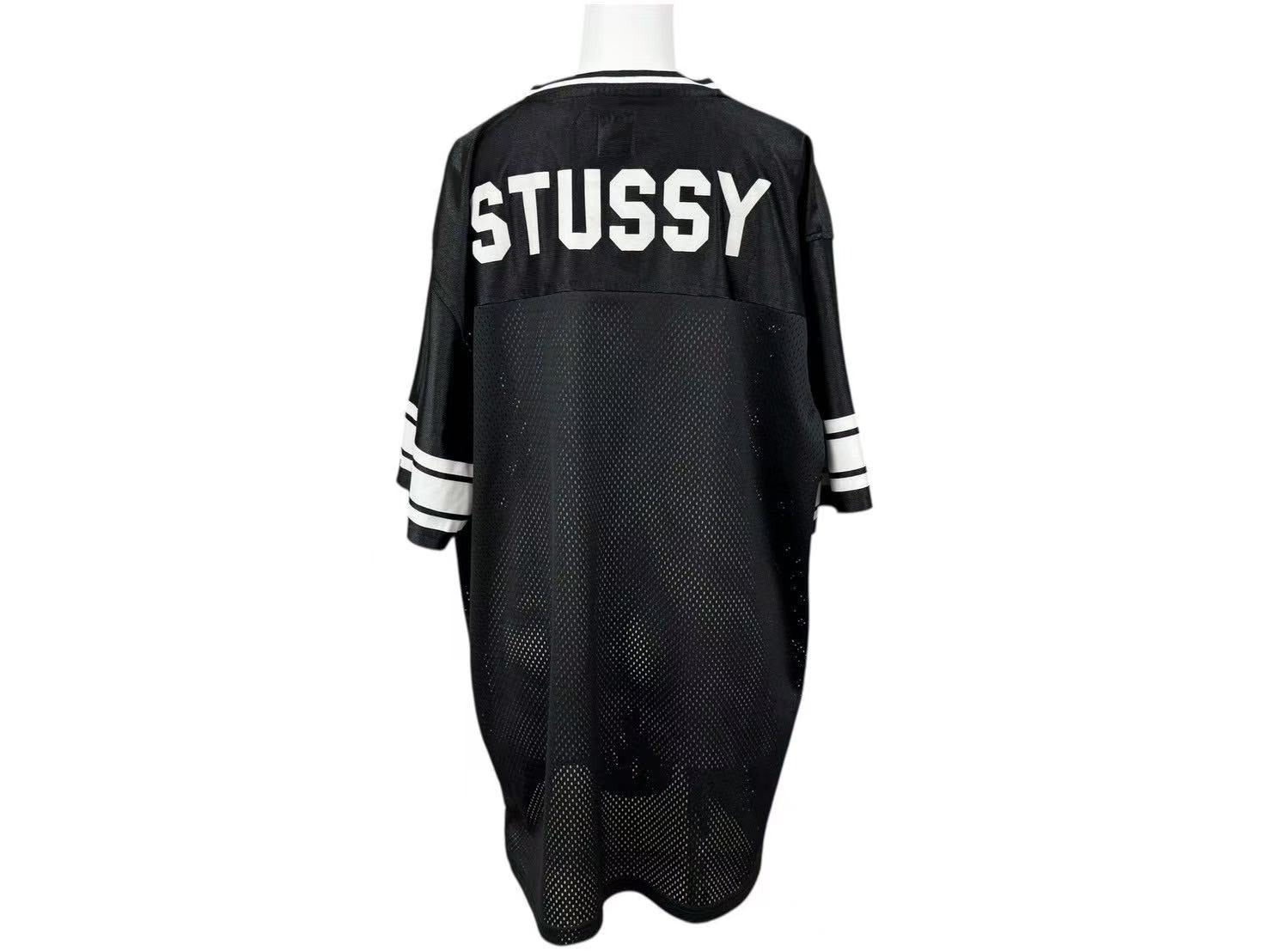 STUSSY ステューシー メッシュ 半袖 ゲームシャツ サイズXL