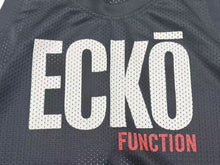 Load image into Gallery viewer, ECKO エコー メッシュ タンクトップ バスケットボール ジャージ ブラック 黒 品質表示タグ印字消え 美品 中古 4b001630