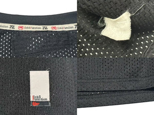 ECKO エコー メッシュ タンクトップ バスケットボール ジャージ ブラック 黒 品質表示タグ印字消え 美品 中古 4b001630