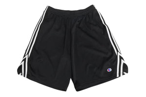 CHAMPION チャンピオン メッシュ ショーツ ショートパンツ バスパン ポリエステル ブラック サイズM 美品 中古 4b001633