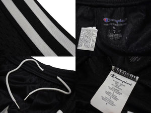 CHAMPION チャンピオン メッシュ ショーツ ショートパンツ バスパン ポリエステル ブラック サイズM 美品 中古 4b001633