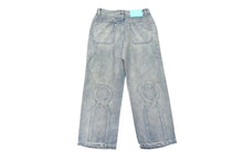 画像をギャラリービューアに読み込む, VANDY THE PINK ヴァンディーザピンク RIDER DENIM PANTS ライダーデニムパンツ ポリエステルライトブルー サイズM 美品 中古 4b001635 