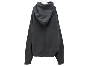ENTIRE STUDIOS エンタイア スタジオ HEAVY HOOD ヘビー フーディ― ウォッシュド ブラック es2125 サイズ L 中古 4b001637