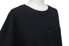 画像をギャラリービューアに読み込む, NIKE ナイキ オーバーサイズフィット オーバーサイズ tシャツ コットンロゴ刺繍 ブラック サイズ S FA9767-010 中古 4b001641 