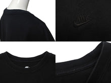 画像をギャラリービューアに読み込む, NIKE ナイキ オーバーサイズフィット オーバーサイズ tシャツ コットンロゴ刺繍 ブラック サイズ S FA9767-010 中古 4b001641 