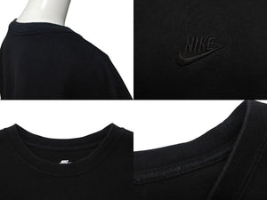 NIKE ナイキ オーバーサイズフィット オーバーサイズ tシャツ コットンロゴ刺繍 ブラック サイズ S FA9767-010 中古 4b001641 