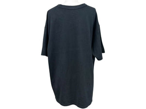 NIKE ナイキ over sized fit オーバーサイズ tシャツ コットン ロゴ刺繍 ブラック サイズ XL FA9767-010 中古 4b001641