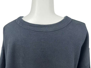 NIKE ナイキ over sized fit オーバーサイズ tシャツ コットン ロゴ刺繍 ブラック サイズ XL FA9767-010 中古 4b001641