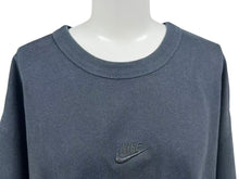 Load image into Gallery viewer, NIKE ナイキ over sized fit オーバーサイズ tシャツ コットン ロゴ刺繍 ブラック サイズ XL FA9767-010 中古 4b001641