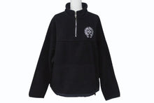 Load image into Gallery viewer, CHROME HEARTS クロムハーツ YKT U TARDY SWEEP HLF ZIP ダガーハーフジップフリース スウェット サイズS ホースシュー 美品 中古 4b001643