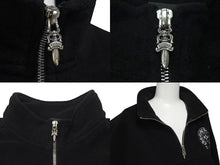 Load image into Gallery viewer, CHROME HEARTS クロムハーツ YKT U TARDY SWEEP HLF ZIP ダガーハーフジップフリース スウェット サイズS ホースシュー 美品 中古 4b001643