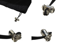 Load image into Gallery viewer, CHROME HEARTS クロムハーツ YKT U TARDY SWEEP HLF ZIP ダガーハーフジップフリース スウェット サイズS ホースシュー 美品 中古 4b001643
