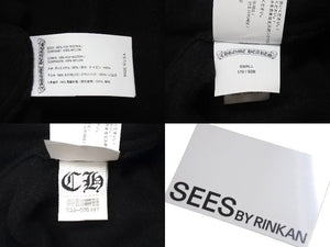 CHROME HEARTS クロムハーツ YKT U TARDY SWEEP HLF ZIP ダガーハーフジップフリース スウェット サイズS ホースシュー 美品 中古 4b001643