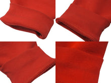 Load image into Gallery viewer, 極美品 CHROME HEARTS クロムハーツ SAILIN ON 1 2 ZIP ハーフジップスウェット サイズXL セメタリークロス 刺繍 ハリウッド レッド 中古 4b001645