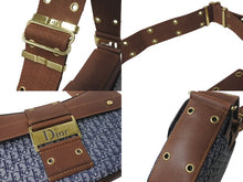 Load image into Gallery viewer, 極美品 Christian Dior クリスチャンディオール ストリートシック ワンショルダーバッグ 23-MA-1022 トロッター柄 ガリアーノ期 中古 4b001648