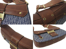 Load image into Gallery viewer, 極美品 Christian Dior クリスチャンディオール ストリートシック ワンショルダーバッグ 23-MA-1022 トロッター柄 ガリアーノ期 中古 4b001648