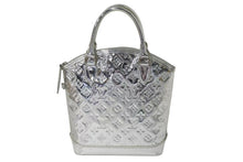Load image into Gallery viewer, 極美品 LOUIS VUITTON ルイヴィトン ロックイット ハンドバッグ M95449 モノグラム ミロワール シルバー 中古 4b001650