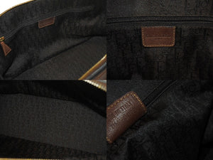 Christian Dior クリスチャンディオール ストリートシック ハンドバッグ デニムキャンバス レザー 美品 中古 4b001652