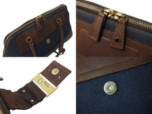 Load image into Gallery viewer, Christian Dior クリスチャンディオール ストリートシック ハンドバッグ デニムキャンバス レザー 美品 中古 4b001652