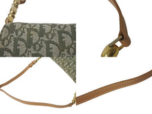 Load image into Gallery viewer, Christian Dior クリスチャンディオール ワンショルダーバッグ マリスパール トロッター柄 レザー コットンキャンバス 美品 中古 4b001655