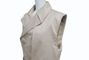 1017 ALYX 9SM アリクス 21SS ダブルブレスト スリーブレストレンチコート AAMOU0218FA01 サイズ44 ベージュ 美品 中古 4b001661