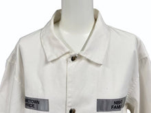 Load image into Gallery viewer, NEIGHBORHOOD ネイバーフッド ジャケット COVERALL.CW ワークジャケット 192ARNH-JKM01 ホワイト サイズM 美品 中古 4b001663