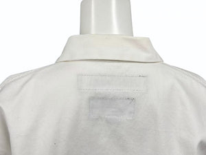 NEIGHBORHOOD ネイバーフッド ジャケット COVERALL.CW ワークジャケット 192ARNH-JKM01 ホワイト サイズM 美品 中古 4b001663