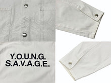 Load image into Gallery viewer, NEIGHBORHOOD ネイバーフッド ジャケット COVERALL.CW ワークジャケット 192ARNH-JKM01 ホワイト サイズM 美品 中古 4b001663