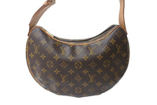 Load image into Gallery viewer, 極美品 LOUIS VUITTON ルイヴィトン クロワッサンMM ワンショルダーバッグ M51512 モノグラム PVC レザー ブラウン 中古 4b001669