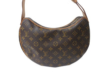 Load image into Gallery viewer, 極美品 LOUIS VUITTON ルイヴィトン クロワッサンMM ワンショルダーバッグ M51512 モノグラム PVC レザー ブラウン 中古 4b001669