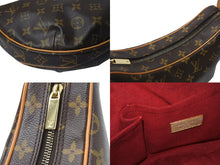 Load image into Gallery viewer, 極美品 LOUIS VUITTON ルイヴィトン クロワッサンMM ワンショルダーバッグ M51512 モノグラム PVC レザー ブラウン 中古 4b001669
