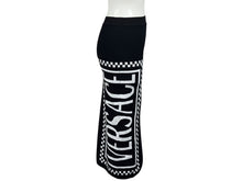 画像をギャラリービューアに読み込む, 極美品 VERSACE ヴェルサーチ ロゴストラップレス クロップドブラトップ A83290 ニットペンシルスカート A83291 セットアップ サイズ36 中古 4b001678 