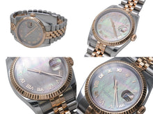 Load image into Gallery viewer, ROLEX ロレックス デイトジャスト 116231NR 時計 コンビ ブラックシェル 美品 中古 4b001686