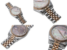 Load image into Gallery viewer, ROLEX ロレックス デイトジャスト 116231NR 時計 コンビ ブラックシェル 美品 中古 4b001686