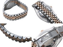 Load image into Gallery viewer, ROLEX ロレックス デイトジャスト 116231NR 時計 コンビ ブラックシェル 美品 中古 4b001686