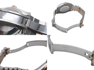 ROLEX ロレックス デイトジャスト 116231NR 時計 コンビ ブラックシェル 美品 中古 4b001686