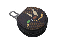 Load image into Gallery viewer, 新品同様 LOUISVUITTON NIGO ルイヴィトン ニゴ ダミエ エベヌ エテュイ イヤフォンケース GI0494 ブラウン PVC レザー 小物 中古 4b001687
