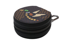 Load image into Gallery viewer, 新品同様 LOUISVUITTON NIGO ルイヴィトン ニゴ ダミエ エベヌ エテュイ イヤフォンケース GI0494 ブラウン PVC レザー 小物 中古 4b001687