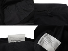 Load image into Gallery viewer, CHROME HEARTS クロムハーツ スウェットパンツ レザークロスパッチ シルバ−925 レザー コットン ブラック 美品 中古 4b001692
