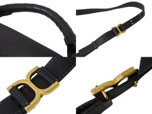 Load image into Gallery viewer, 極美品 Chloe クロエ Marcie マーシー ショルダーバッグ 2WAY ハンドバッグ ブラック レザー 3S0917 ゴールド金具 中古 4b001705
