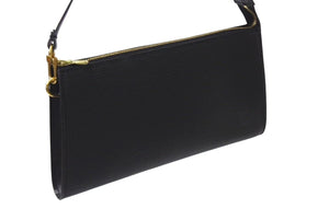LOUIS VUITTON ルイヴィトン エピ ポシェット アクセソワ―ル 21 ハンドバッグ レザー ノワール M52952 ゴールド金具 ブラック 美品 中古 4b001714