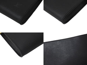 LOUIS VUITTON ルイヴィトン エピ ポシェット アクセソワ―ル 21 ハンドバッグ レザー ノワール M52952 ゴールド金具 ブラック 美品 中古 4b001714
