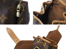 Load image into Gallery viewer, 極美品 LOUIS VUITTON ルイヴィトン ミニモンスリ リュック バックパック M51137 モノグラム ブラウン 中古 4b001721