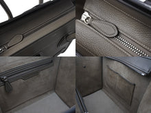 Load image into Gallery viewer, 極美品 CELINE セリーヌ ハンドバッグ ラゲージ ファントム S-AI-4159 ベージュ レザー イタリア製 シルバー金具 中古 4b001727
