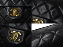 Load image into Gallery viewer, 極美品 CHANEL シャネル ミニマトラッセ18 チェーンショルダーバッグ ラムスキン ブラック 1番台 中古 4b001734