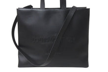 Load image into Gallery viewer, 新品未使用 LOUISVUITTON ルイヴィトン ショッパートートMM トートバッグ M13979 ブラック カウハイドレザー マッドブラック金具 中古 4b001739