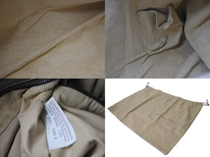 BOTTEGA VENETA ボッテガヴェネタ イントレチャート ホーボー ハンドバッグ レザー ゴールド ワンショルダー 美品 中古 4b001753